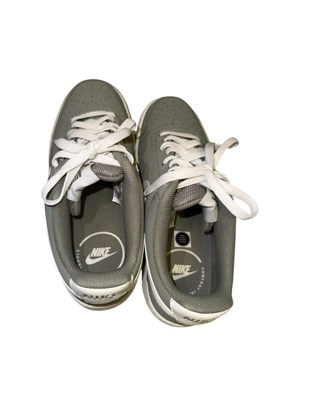 Nike Court Vision Low Premium Light Army/Sail (7M/8.5W) - Picture 7 of 7